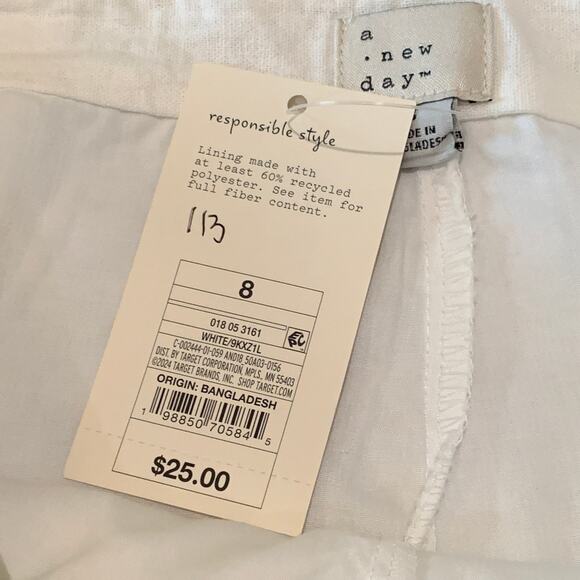 A New Day Women’s Skort High Rise Size 8 NWT - Picture 7 of 8